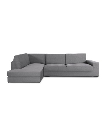 Copridivano Jaz angolare sinistro grigio 350-500
