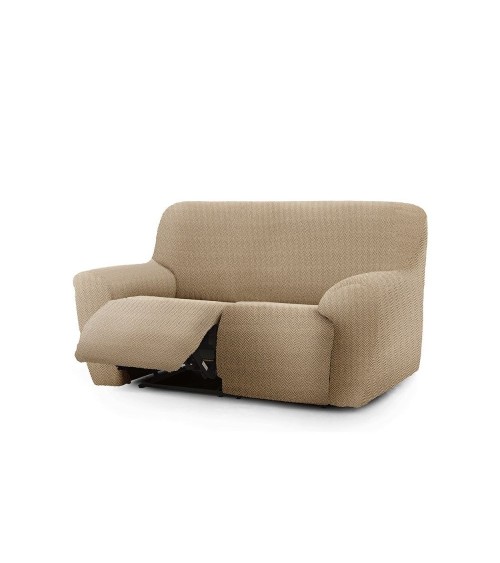 Copridivano Jaz recliner 2 posti beige 150-200
