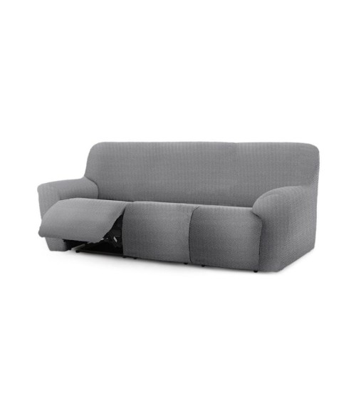 Copridivano Jaz recliner 3 posti grigio 200-260