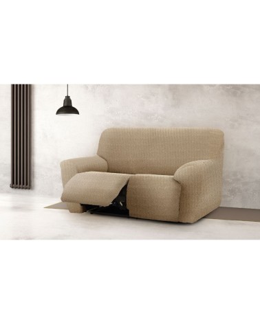 Copridivano Jaz recliner 2 posti beige 200-260