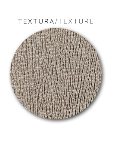 Coprisedia Troya beige CONFEZIONE DA 2 PEZZI