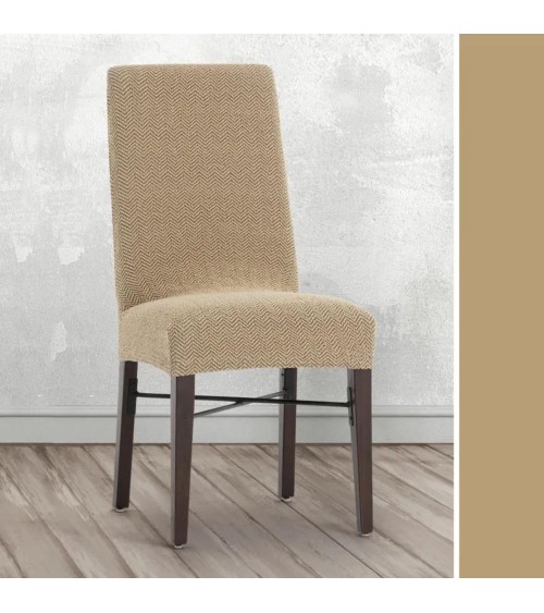 Coprisedia Jaz beige CONFEZIONE DA 2 PEZZI