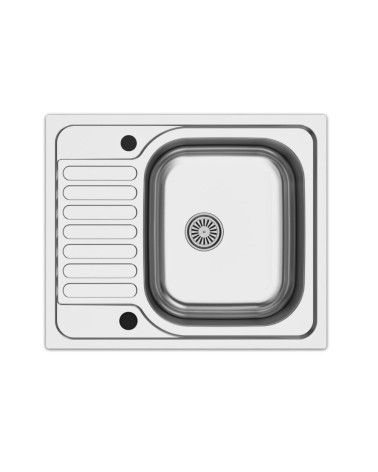 Cucina angolare Cassino bianca 180x160 reversibile