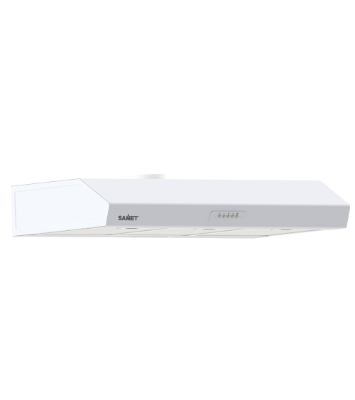 Samet Gruppo cappa sottopensile Tornado 90 luce led potenza aspirante 280 m3/h bianco classe D