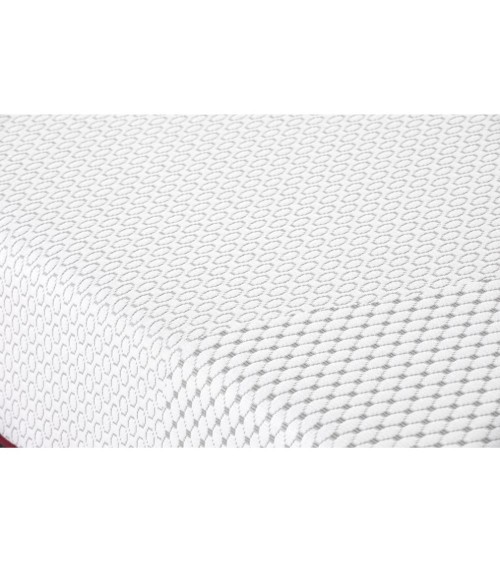 Materasso una piazza e mezza Olmio memory foam 120x190x25h tessuto antibatterico sfoderabile