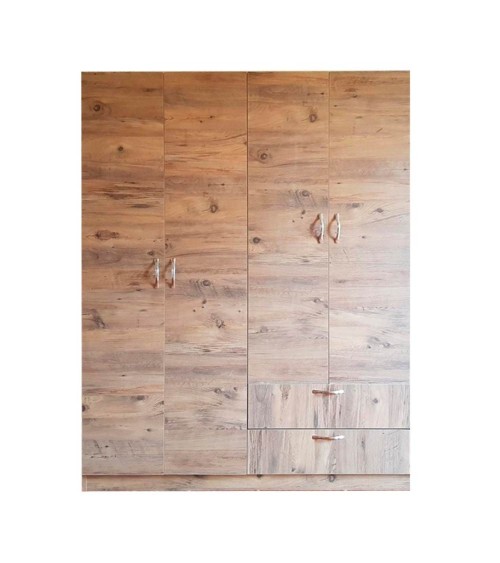 Armadio GRD4422023 4 ante e 2 cassetti rovere rustico
