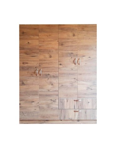 Armadio GRD4422023 4 ante e 2 cassetti rovere rustico