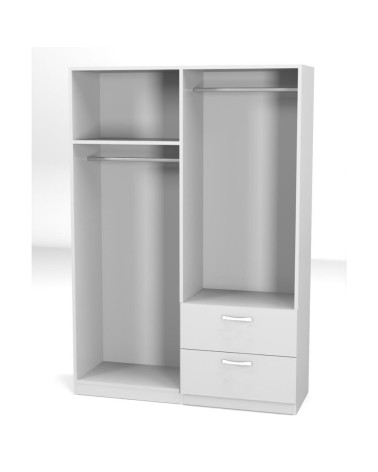 Armadio GRD4422023 4 ante e 2 cassetti rovere rustico
