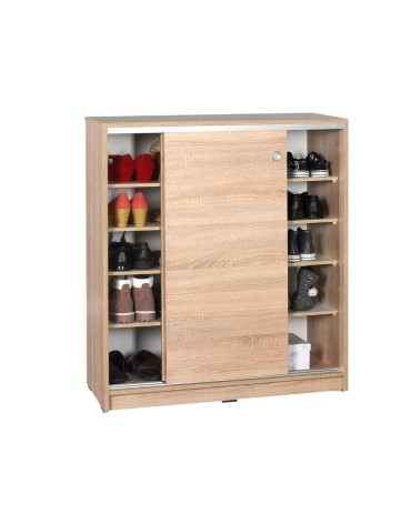 Scarpiera ADR322OAK2023 rovere ante scorrevoli e 4 ripiani