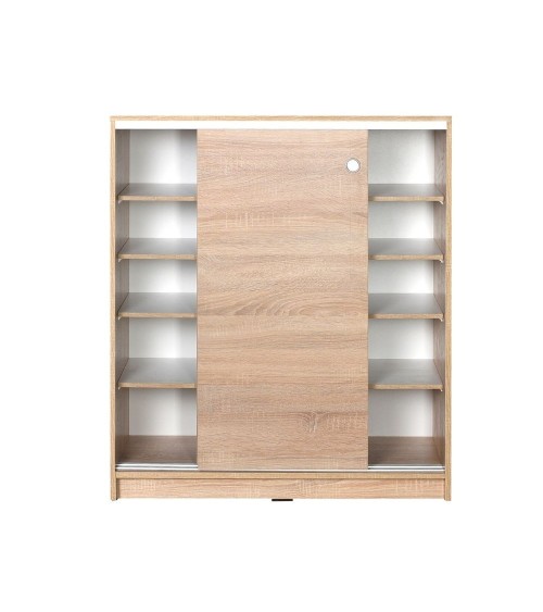 Scarpiera ADR322OAK2023 rovere ante scorrevoli e 4 ripiani