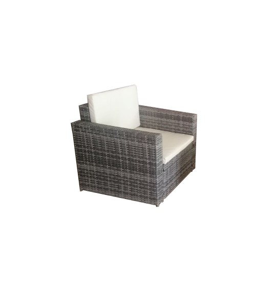 Salotto da giardino WRS066G rattan grigio WRS066G