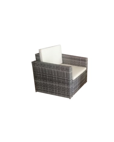 Salotto da giardino WRS066G rattan grigio WRS066G