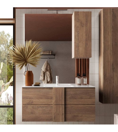 Mobile bagno sospeso Salemi80 rovere mercure