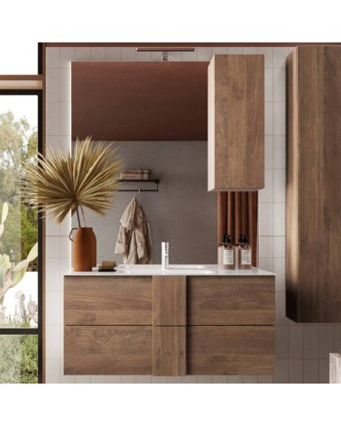Mobile bagno sospeso Salemi80 rovere mercure
