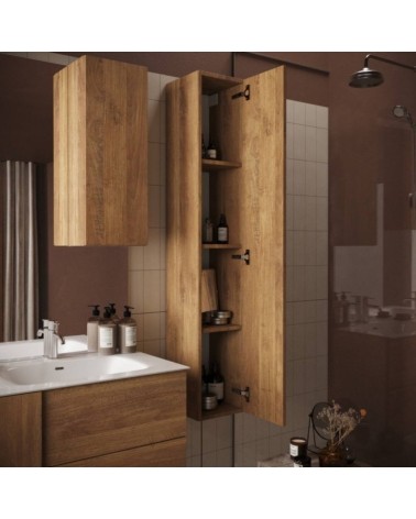 Colonna bagno Salemi sospesa 26x138h rovere mercure