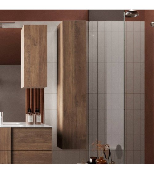 Colonna bagno Salemi sospesa 26x138h rovere mercure