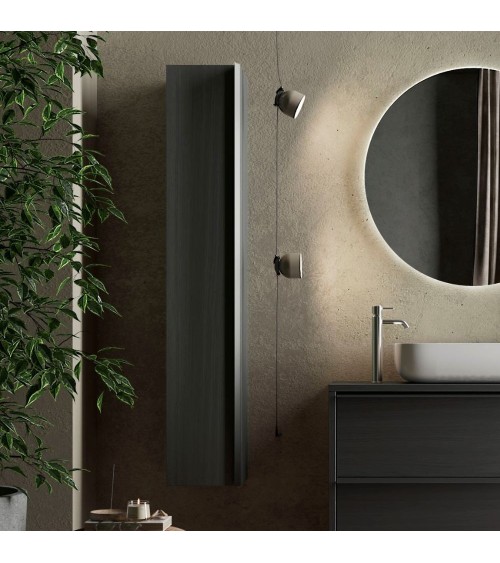 Colonna bagno Adam sospesa 26x138h nero frassinato