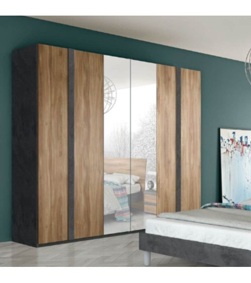Camera da letto Borghese noce dark