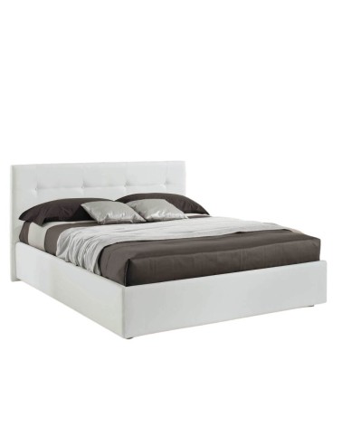 Camera da letto Mania grigio e bianco lucido
