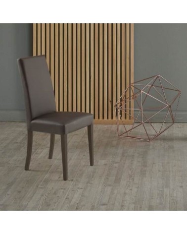 Sedia Nancy marrone standard set 2 pezzi