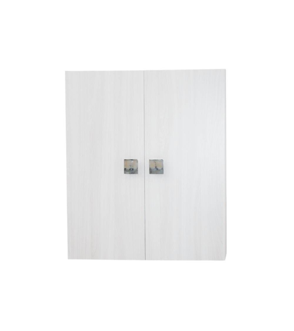 Pensile bagno Blanca 2 ante 60x17x70h bianco larice