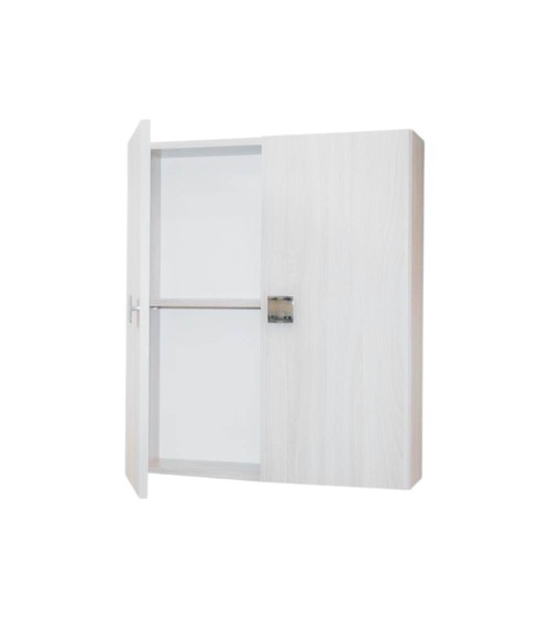 Pensile bagno Blanca 2 ante 60x17x70h bianco larice