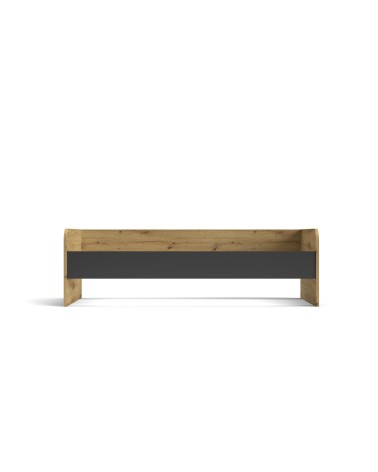 Letto singolo Gap System colore rovere e antracite