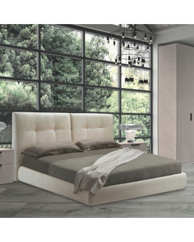 Camera da letto Lulu canapa frassinato e maniglie antracite