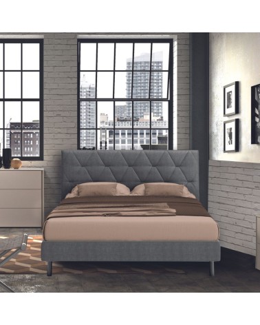 Camera da letto Piera canapa frassinato con letto contenitore
