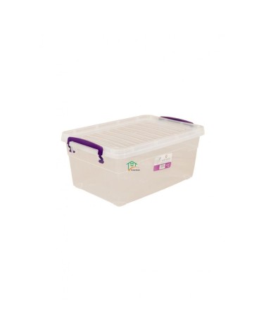 Contenitore in plastica trasparente multiuso 10 litri