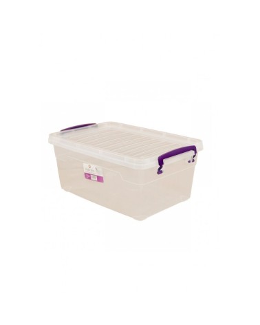 Contenitore in plastica trasparente multiuso 30 litri