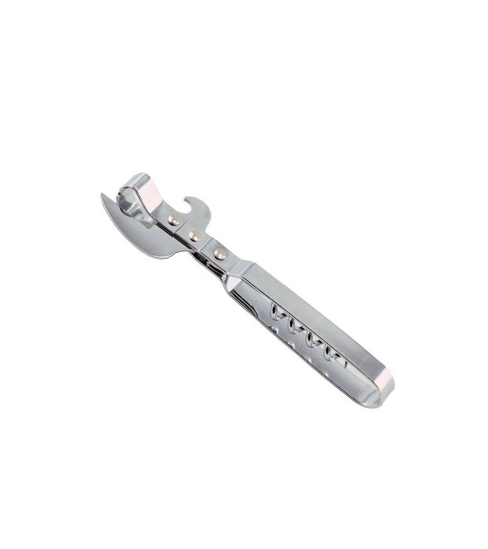 Apriscatole cavatappi in acciaio inox
