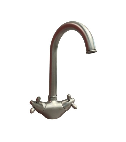 Miscelatore da cucina bicomando Paini Trixi 75CN572 satinato
