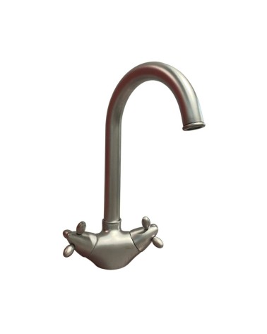 Miscelatore da cucina bicomando Paini Trixi 75CN572 satinato