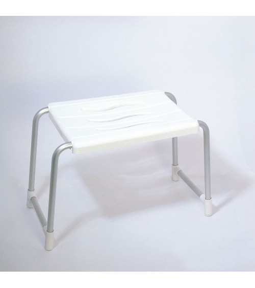 Sgabello per vasca da bagno per disabili colore bianco
