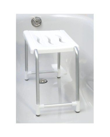 Sgabello per vasca da bagno per disabili colore bianco