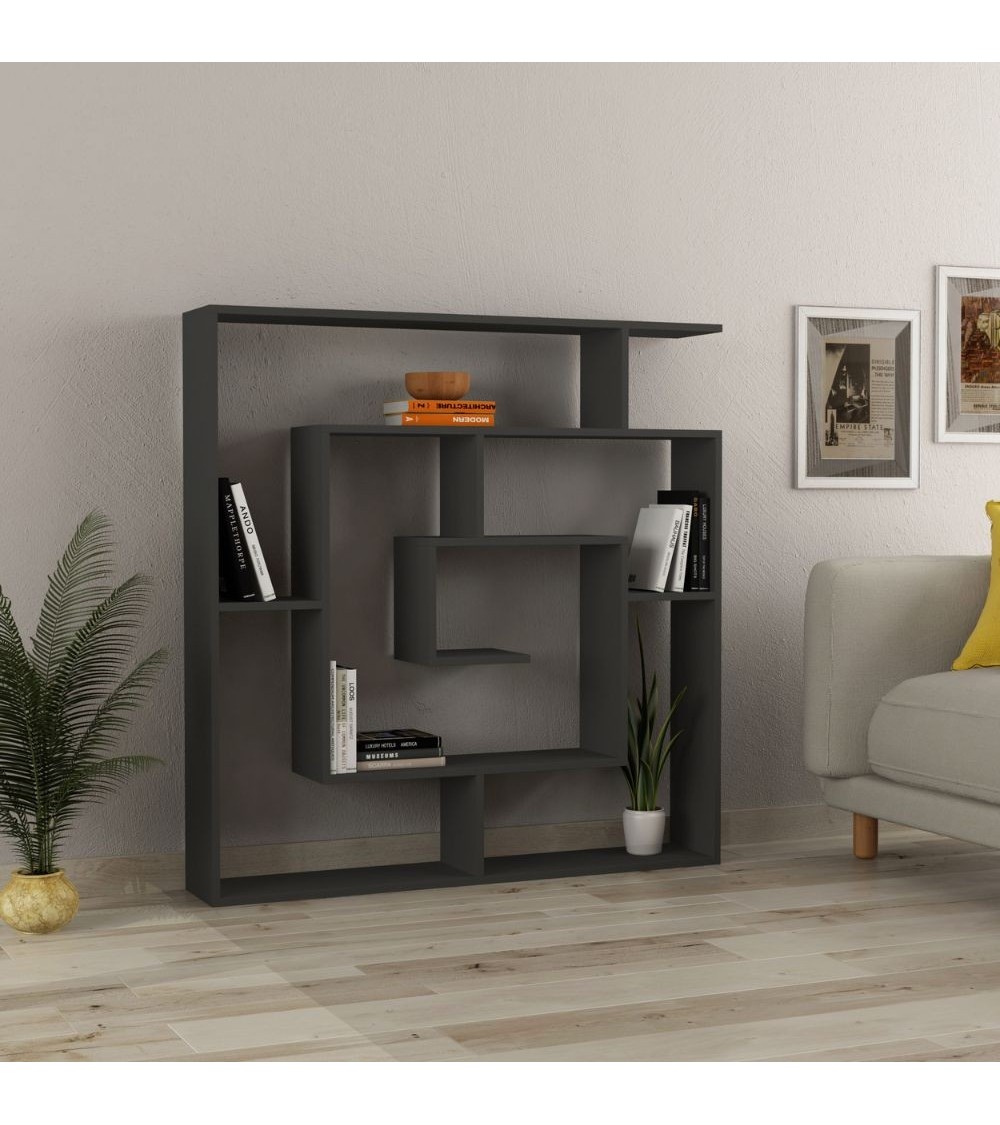 Libreria Labirent colore antracite