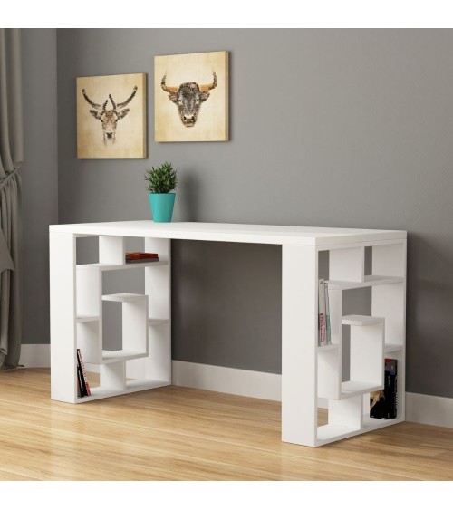 Scrivania Labirent colore bianco