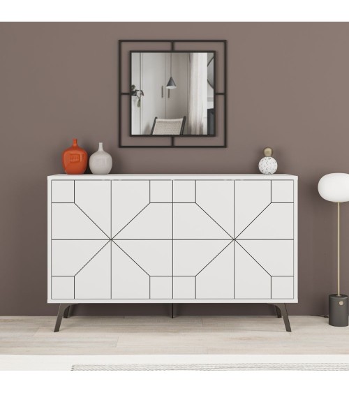 Madia 4 ante Dune colore bianco