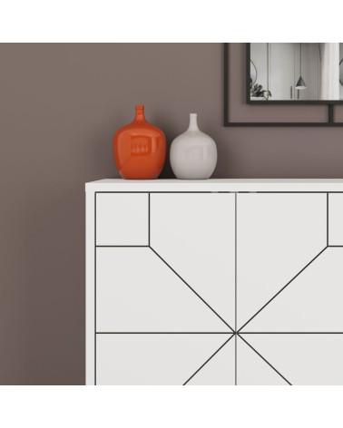Madia 4 ante Dune colore bianco