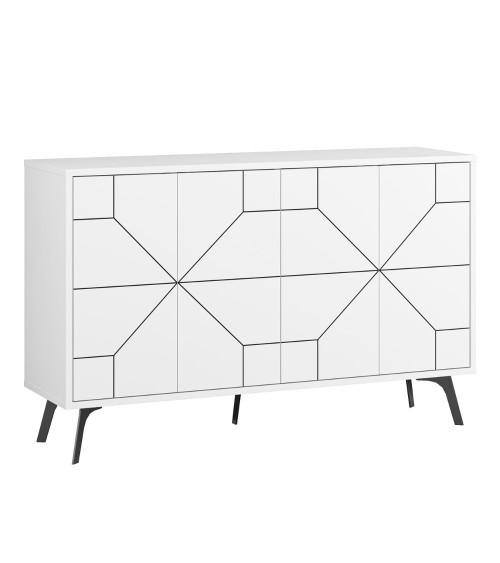 Madia 4 ante Dune colore bianco