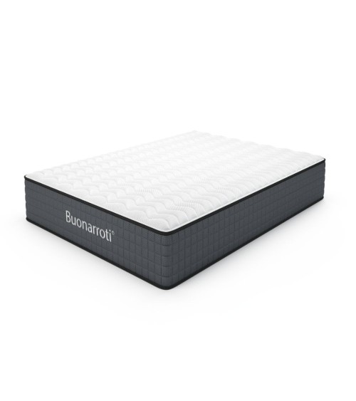 Materasso una piazza e mezza Balto 120x190x25 H cm tessuto antibatterico