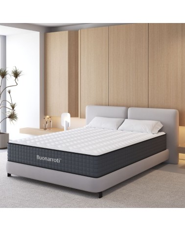 Materasso matrimoniale Balto 160x190x25 H cm tessuto antibatterico