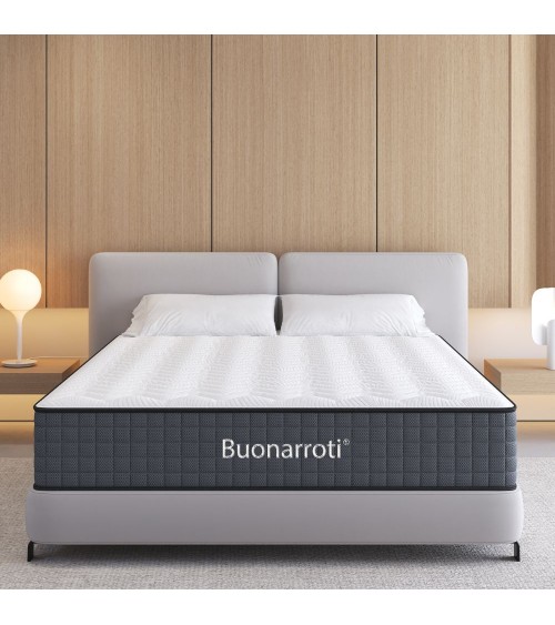 Materasso matrimoniale Balto 160x190x25 H cm tessuto antibatterico