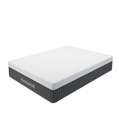 Materasso una piazza e mezza Fenice 120x190x25 H cm tessuto antibatterico sfoderabile