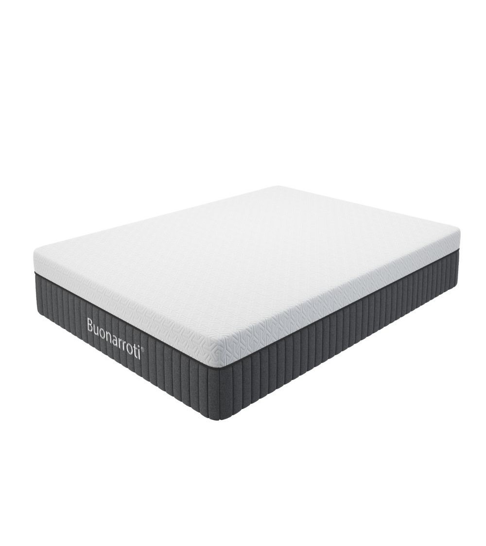 Materasso una piazza e mezza Fenice 120x190x25 H cm tessuto antibatterico sfoderabile