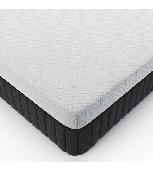 Materasso una piazza e mezza Fenice 120x190x25 H cm tessuto antibatterico sfoderabile