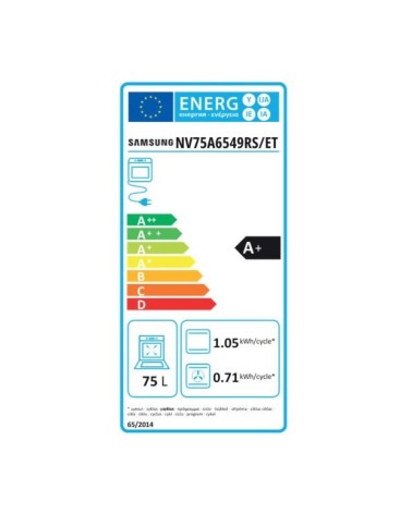 Forno elettrico Samsung da incasso NV75A6549RSET inox