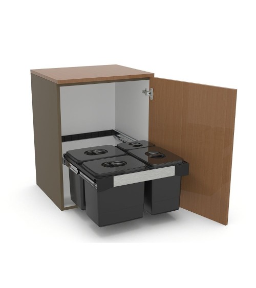 Pattumiera Free Jazz 60 ad estrazione frontale 85 LT