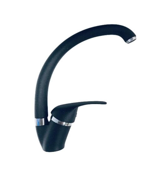 Miscelatore cucina granito nero V2